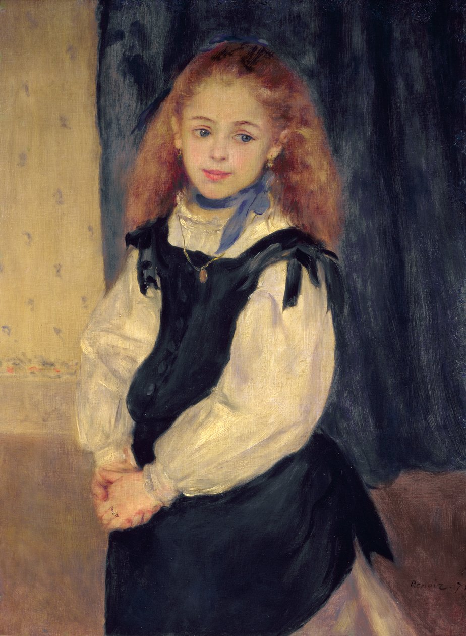 Portrait of Mademoiselle Legrand by Pierre Auguste Renoir
