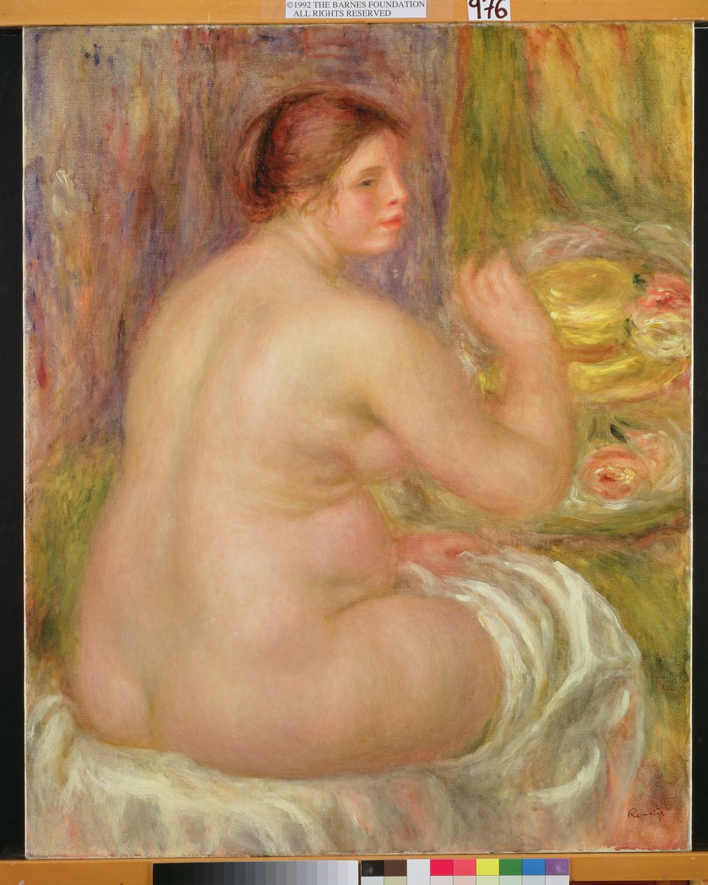 Seated Nude, the Pregnant Woman by Pierre Auguste Renoir