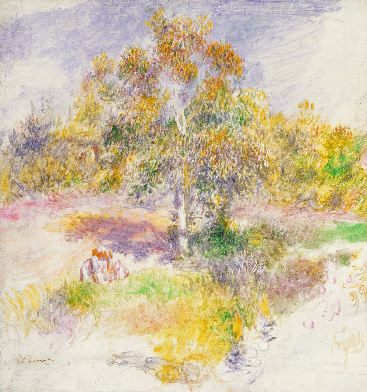 The Clearing by Pierre Auguste Renoir