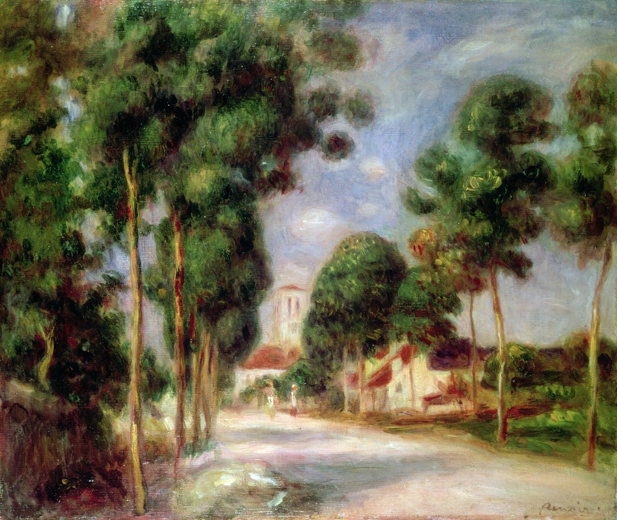 The Road to Essoyes by Pierre Auguste Renoir