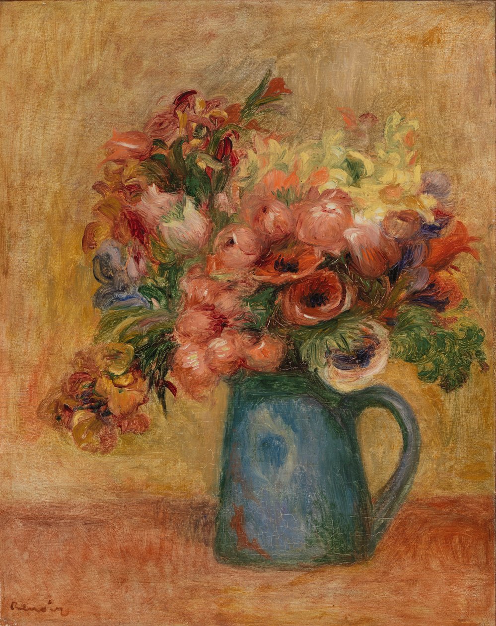 Vase of Flowers by Pierre Auguste Renoir