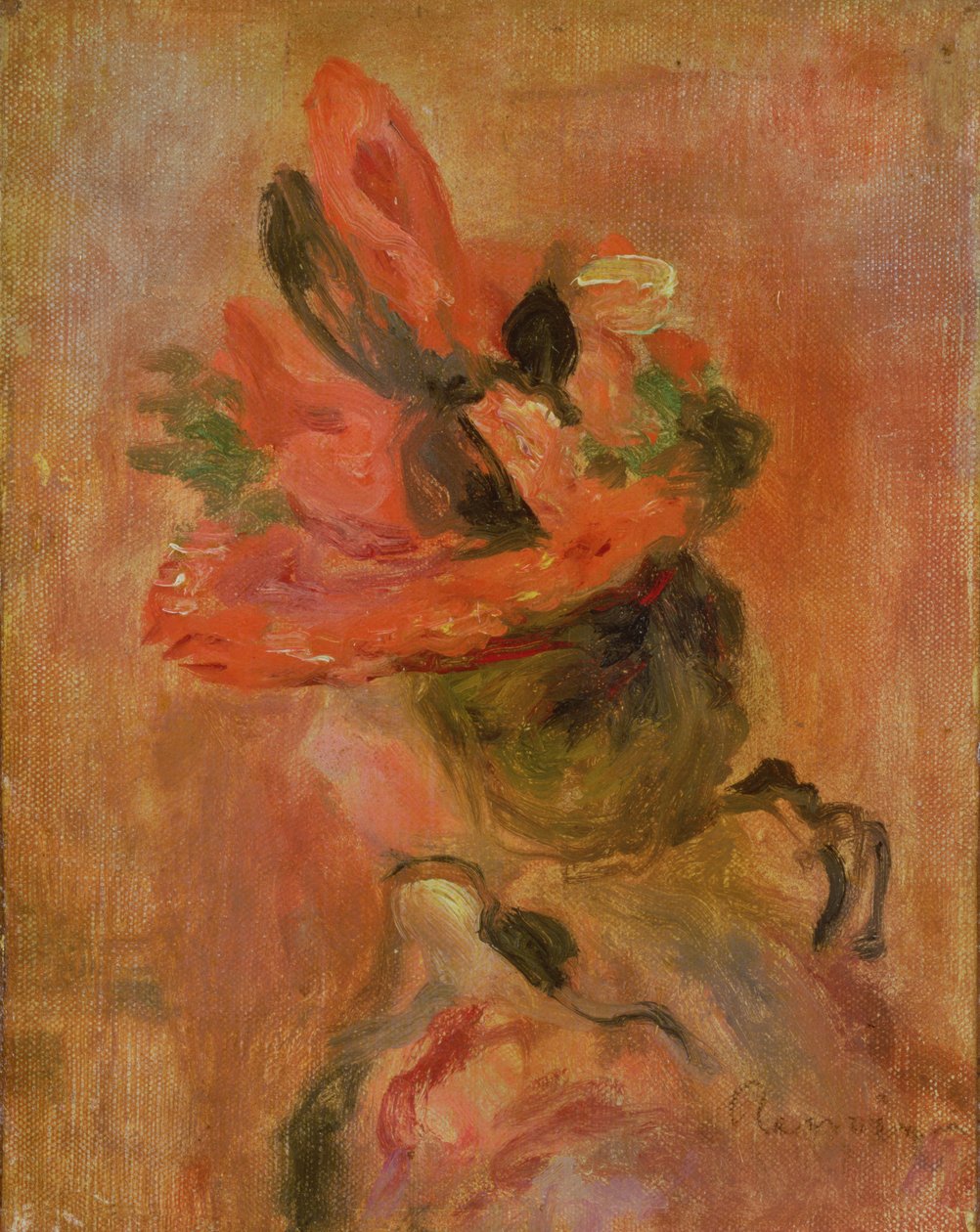 Woman in a Hat by Pierre Auguste Renoir