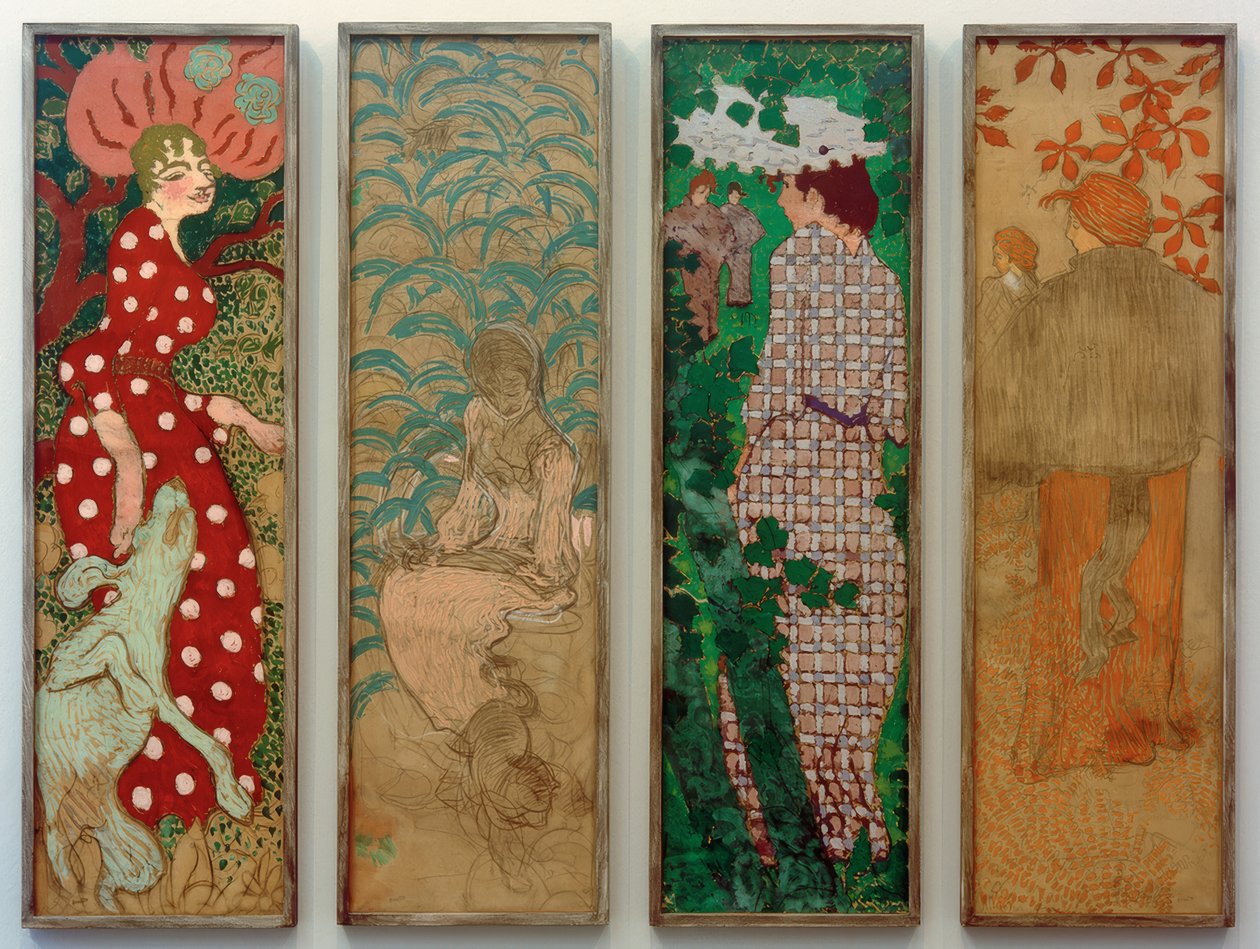 Women in the Garden by Pierre Bonnard
