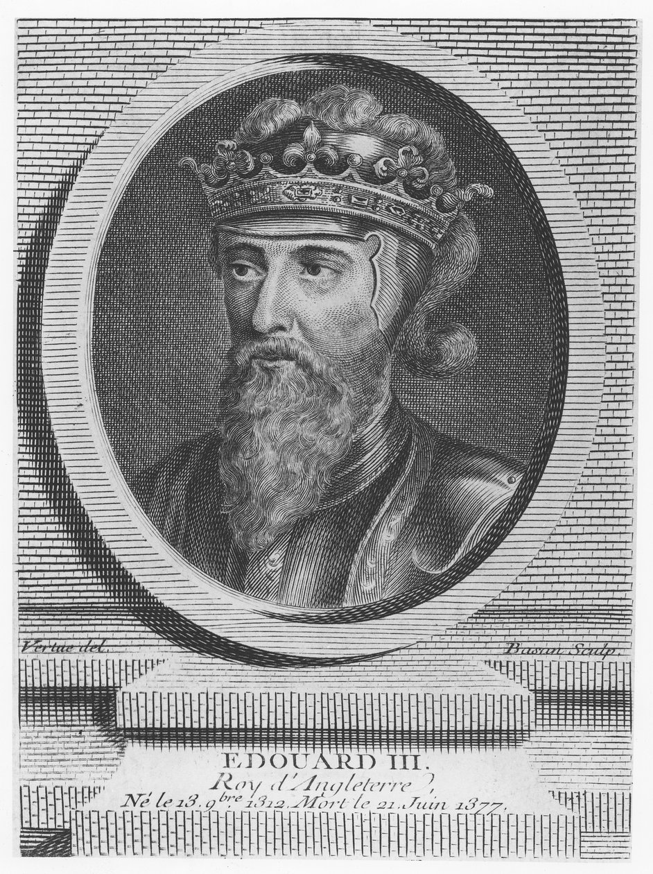 Edward III, King of England by Pierre François Basan