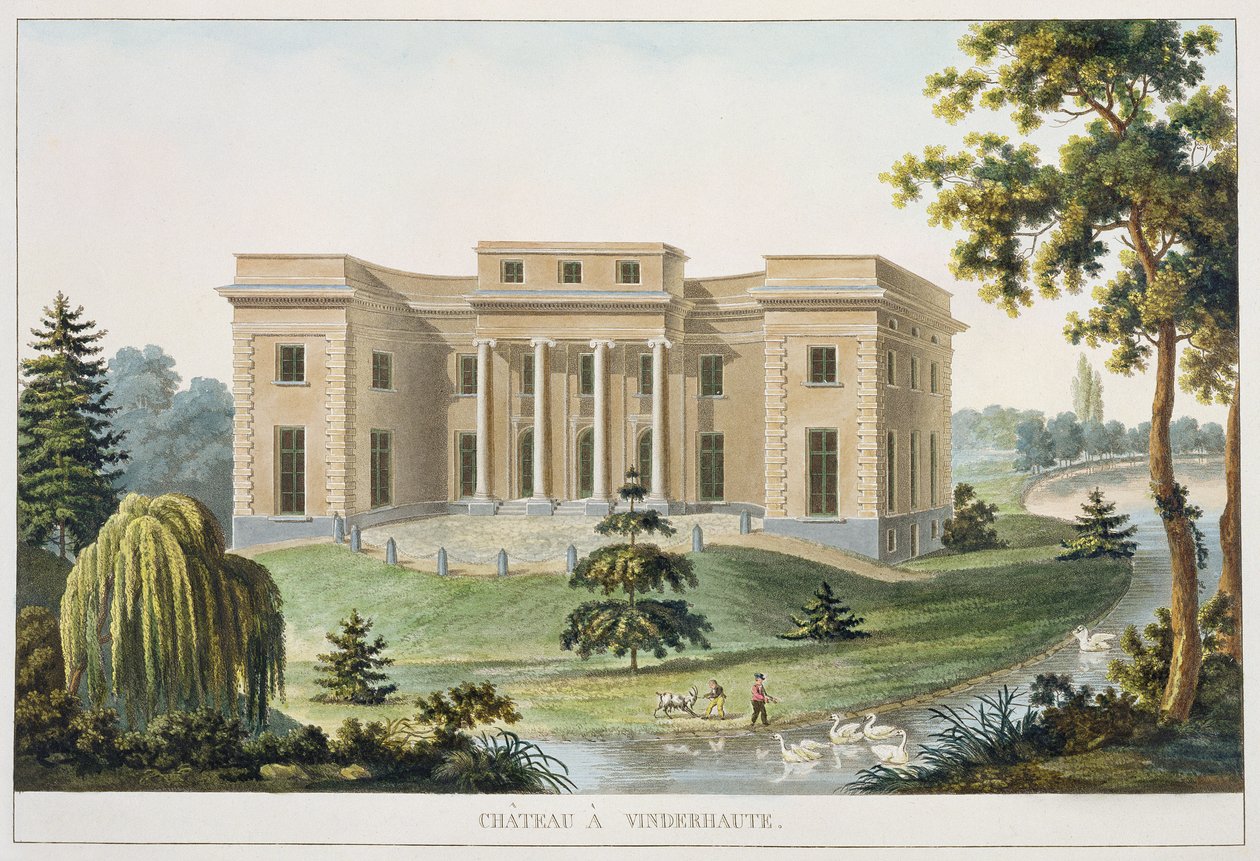 Chateau at Vinderhaute, from 