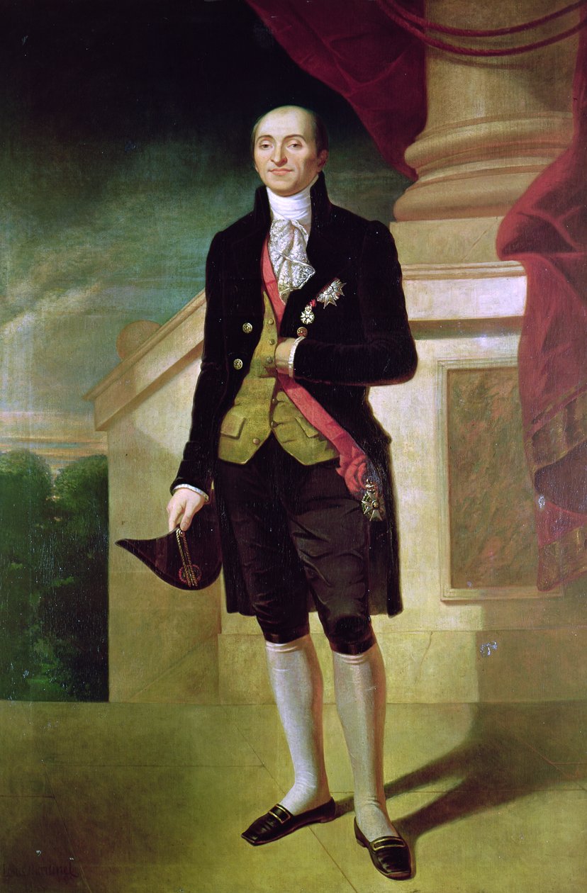 Bernard Germain Etienne de Laville (1756-1825) Count of Lacepede by Pierre Martinet