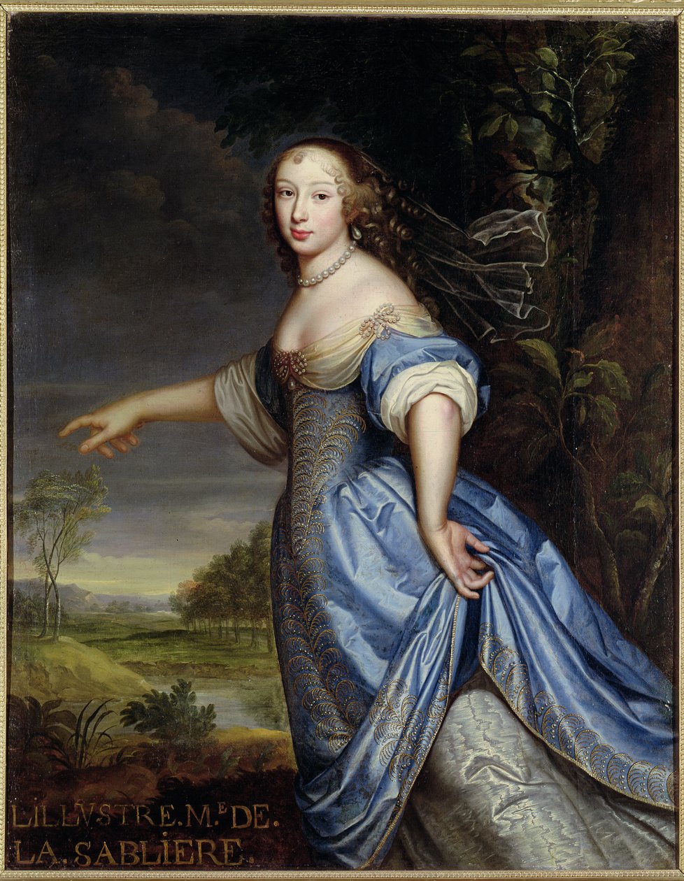 Portrait of Madame de la Sabliere by Pierre Mignard