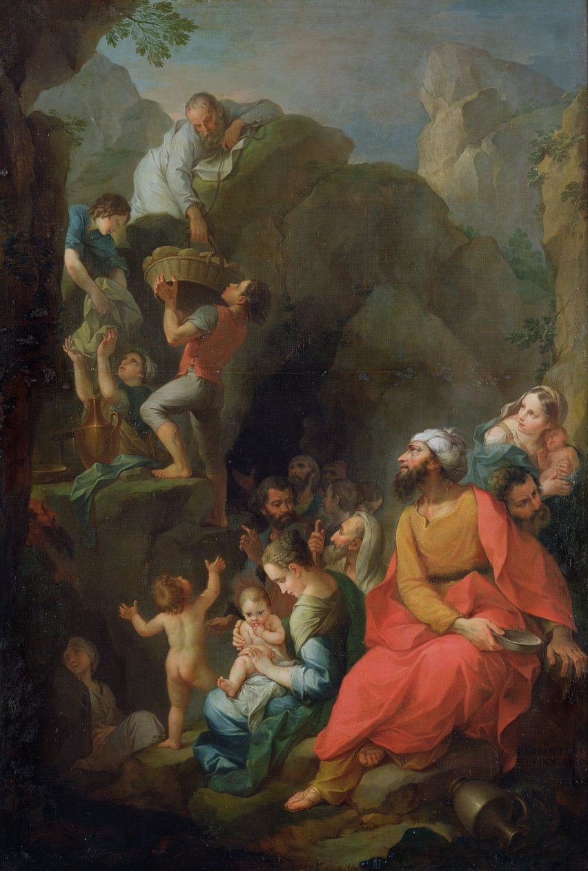 Tobit Escaping Captivity with His Companions, 1733 by Pierre Parrocel