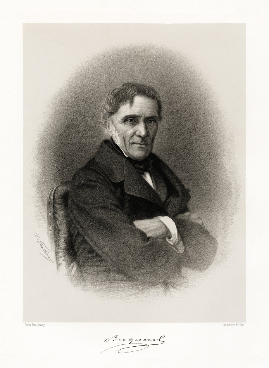 Antoine César Becquerel by Pierre Petit