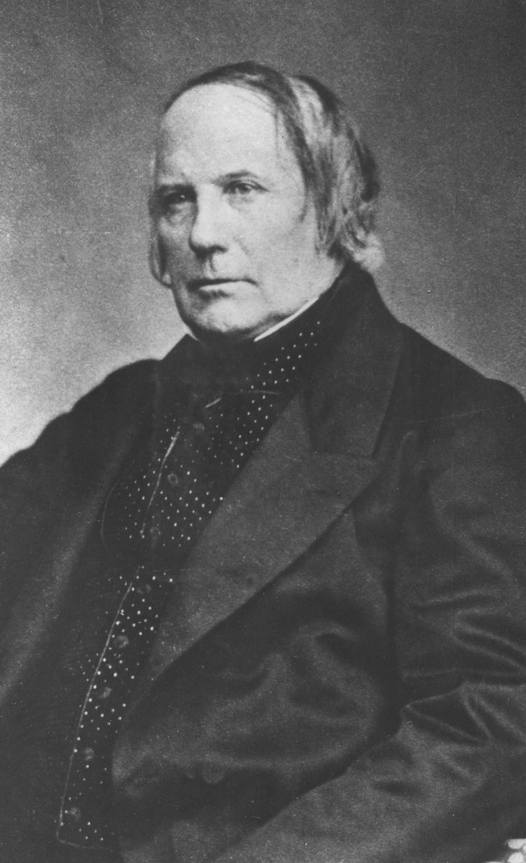Portrait of Edgar Quinet by Pierre Petit