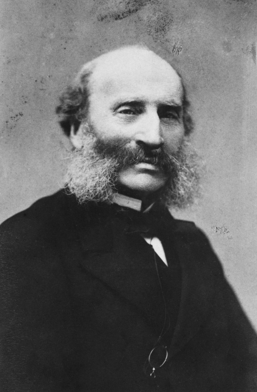 Portrait of Pierre Edmond Teisserenc de Bort, French politician, end of 19th century by Pierre Petit
