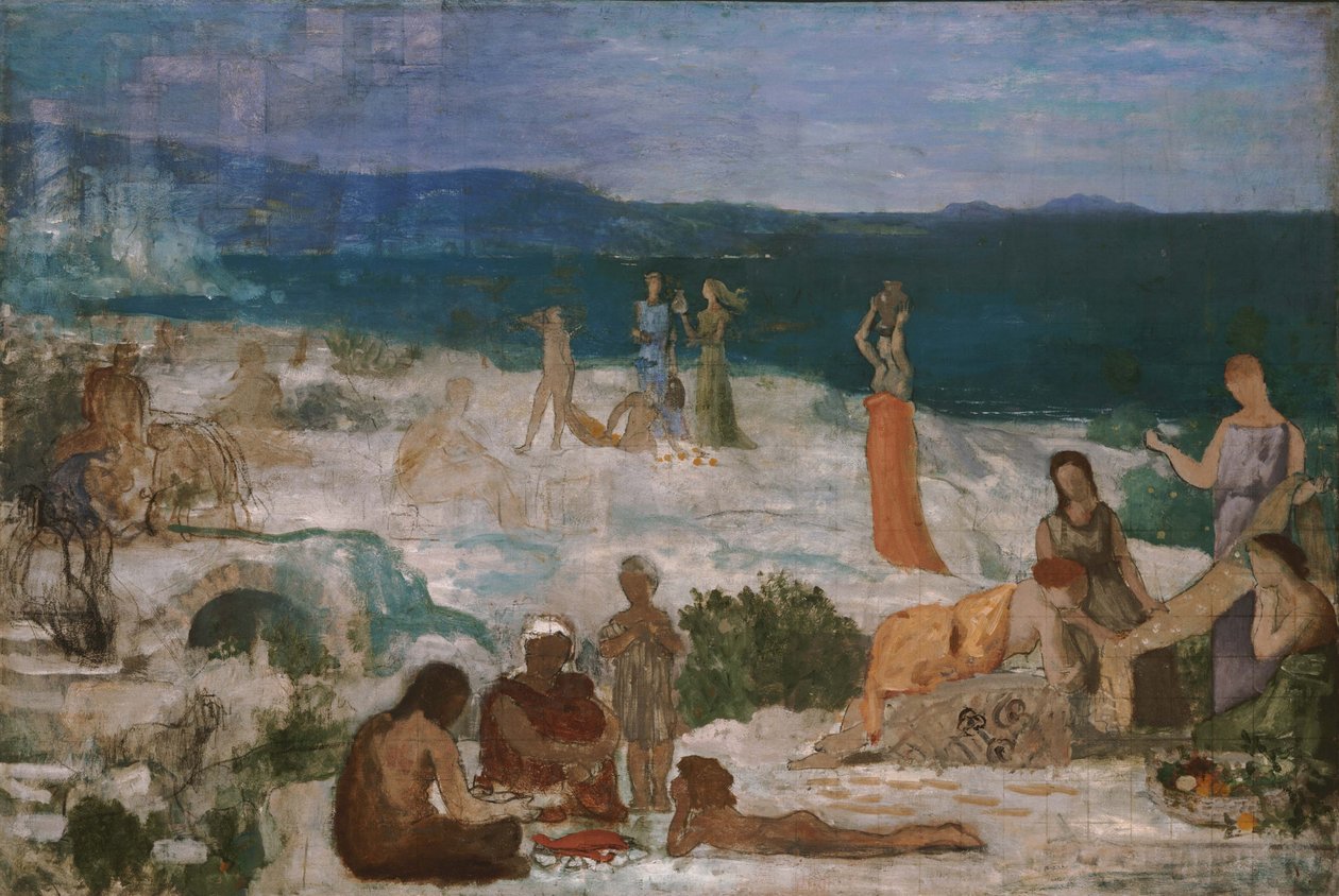 Massilia, Greek Colony by Pierre Puvis de Chavannes