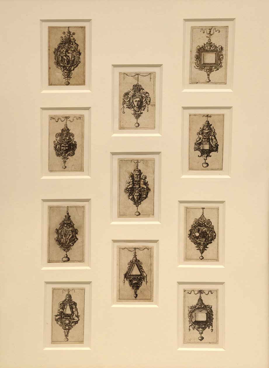 Neck Pendants by Pierre Woeiriot