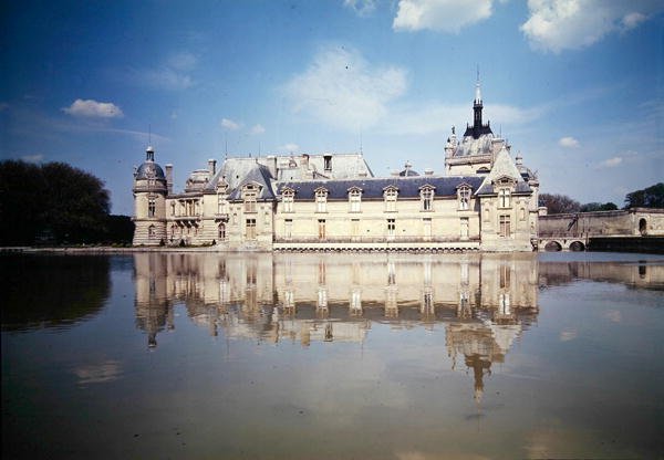 View of the Grand and Petit Chateau by Pierre and Bullant Daumet