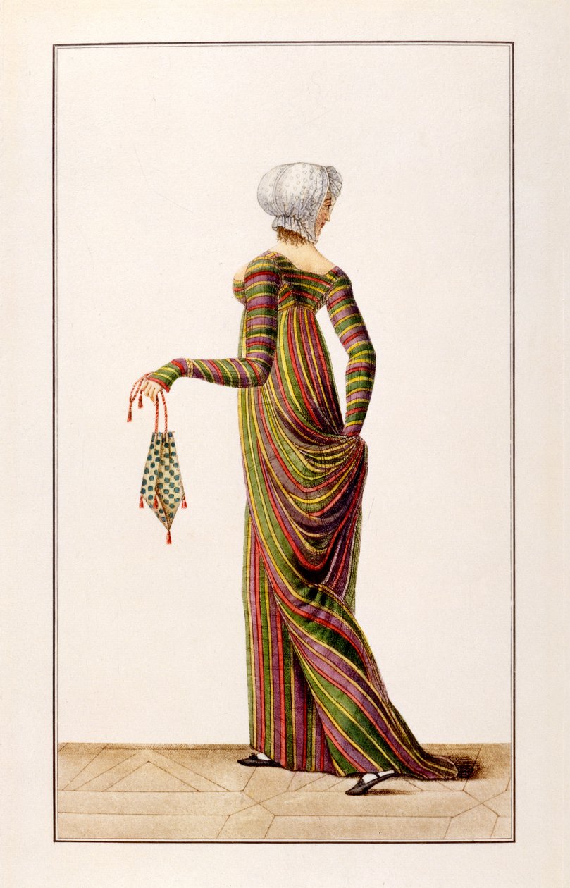 Robes de Madras from Journal des Dames by Pierre de La Mesangere