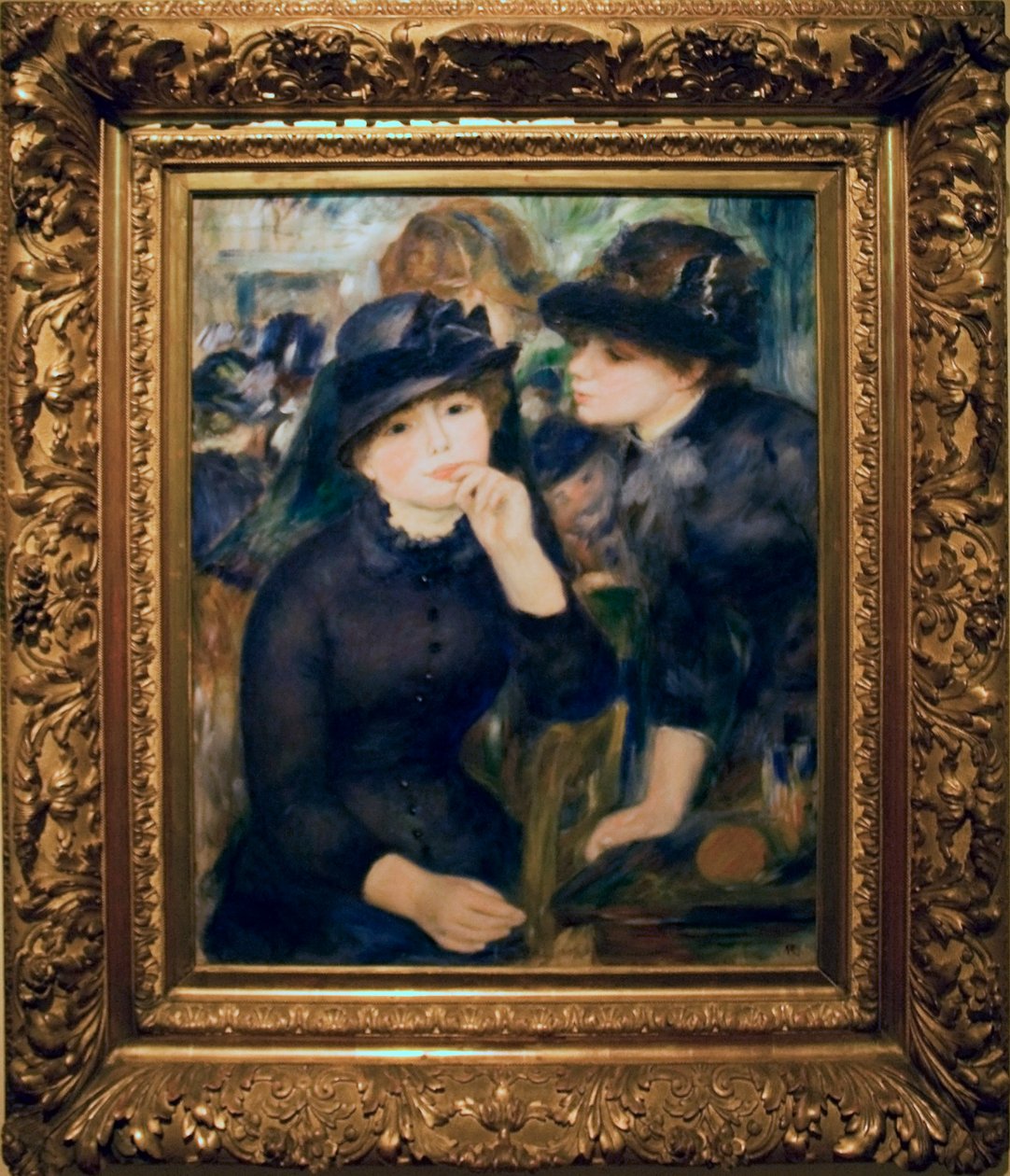 Girls in Black by Pierre Auguste Renoir