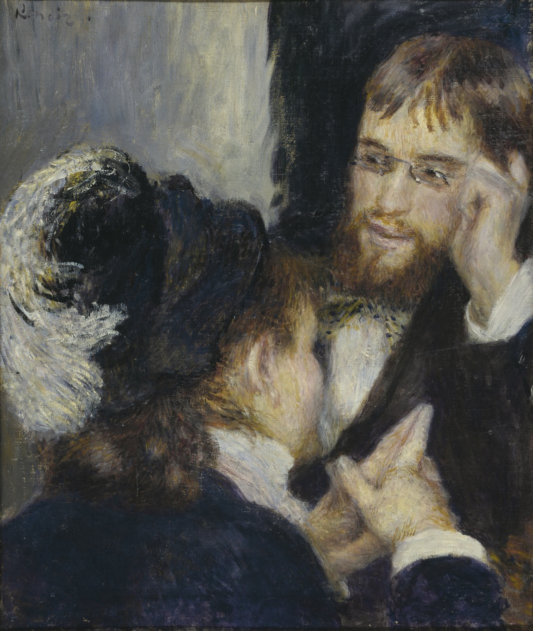 Conversation with the Gardener by Pierre Auguste Renoir