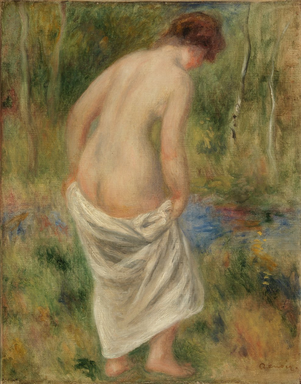 After the Bath by Pierre-Auguste Renoir