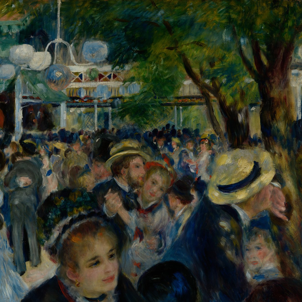 Bal du moulin de la Galette by Pierre-Auguste Renoir