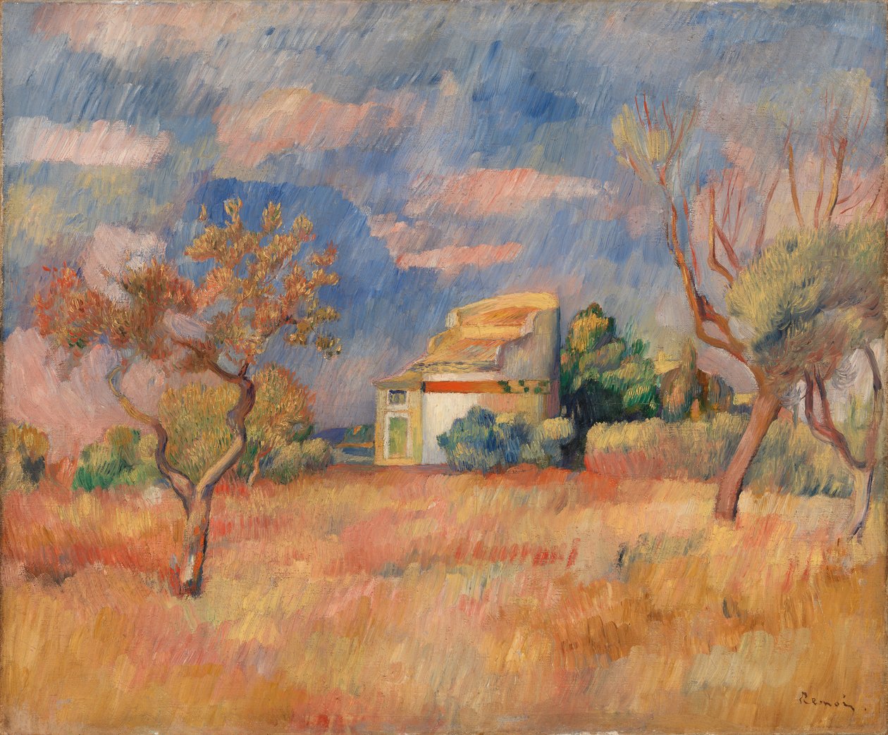 Dovecote at Bellevue by Pierre-Auguste Renoir