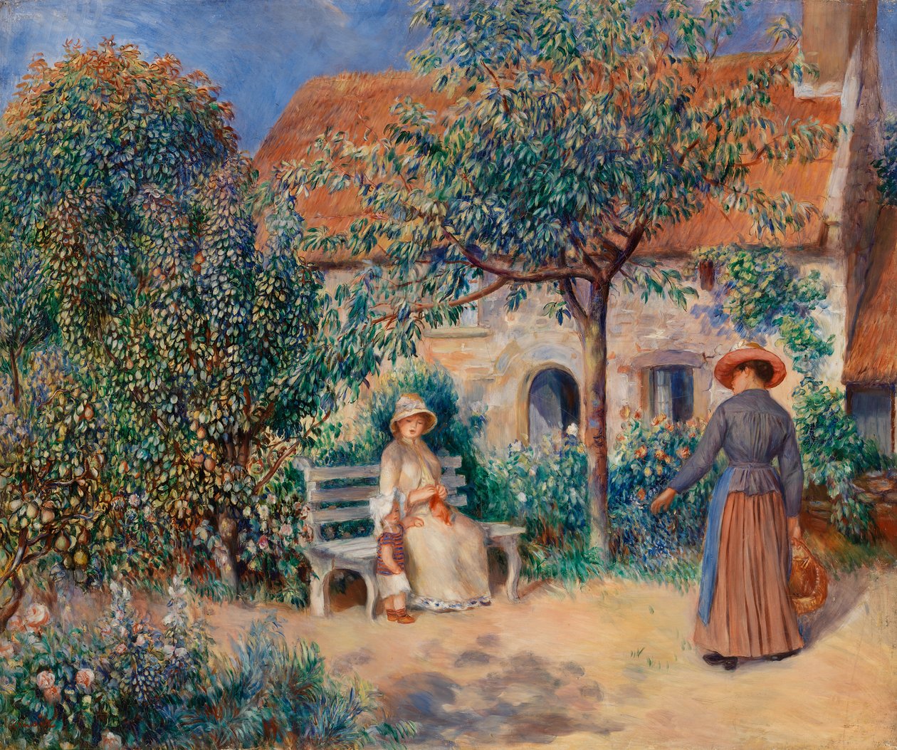 In Brittany by Pierre-Auguste Renoir