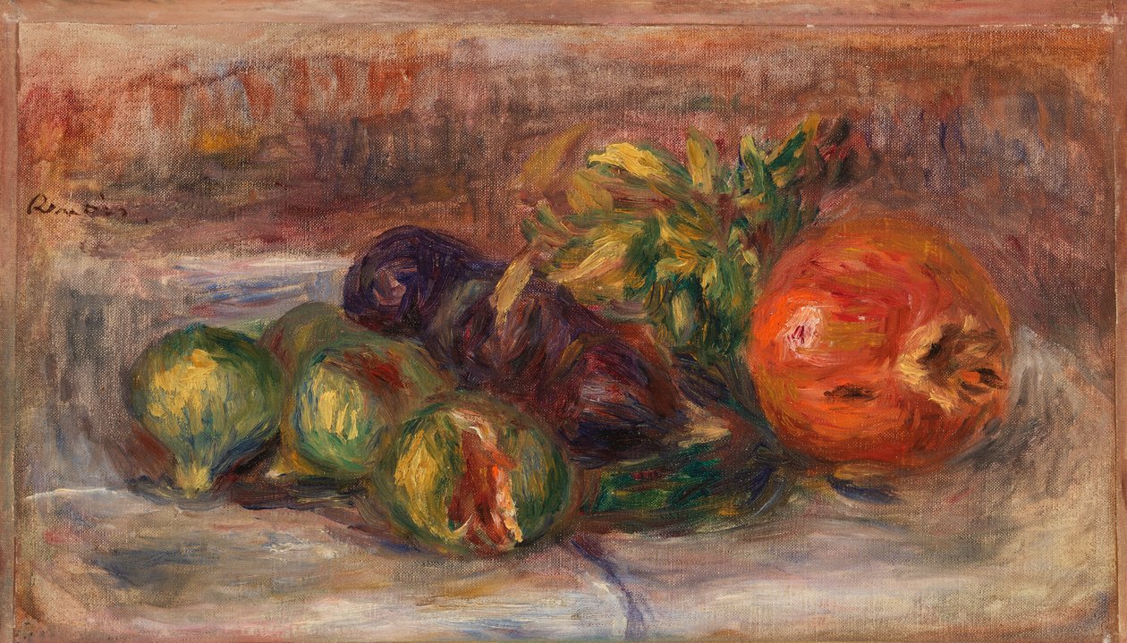 Pomegranate and Figs by Pierre-Auguste Renoir