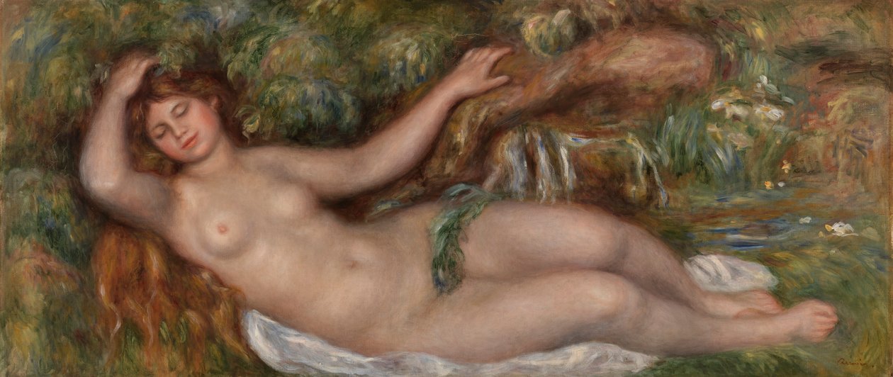 Reclining Nude by Pierre-Auguste Renoir