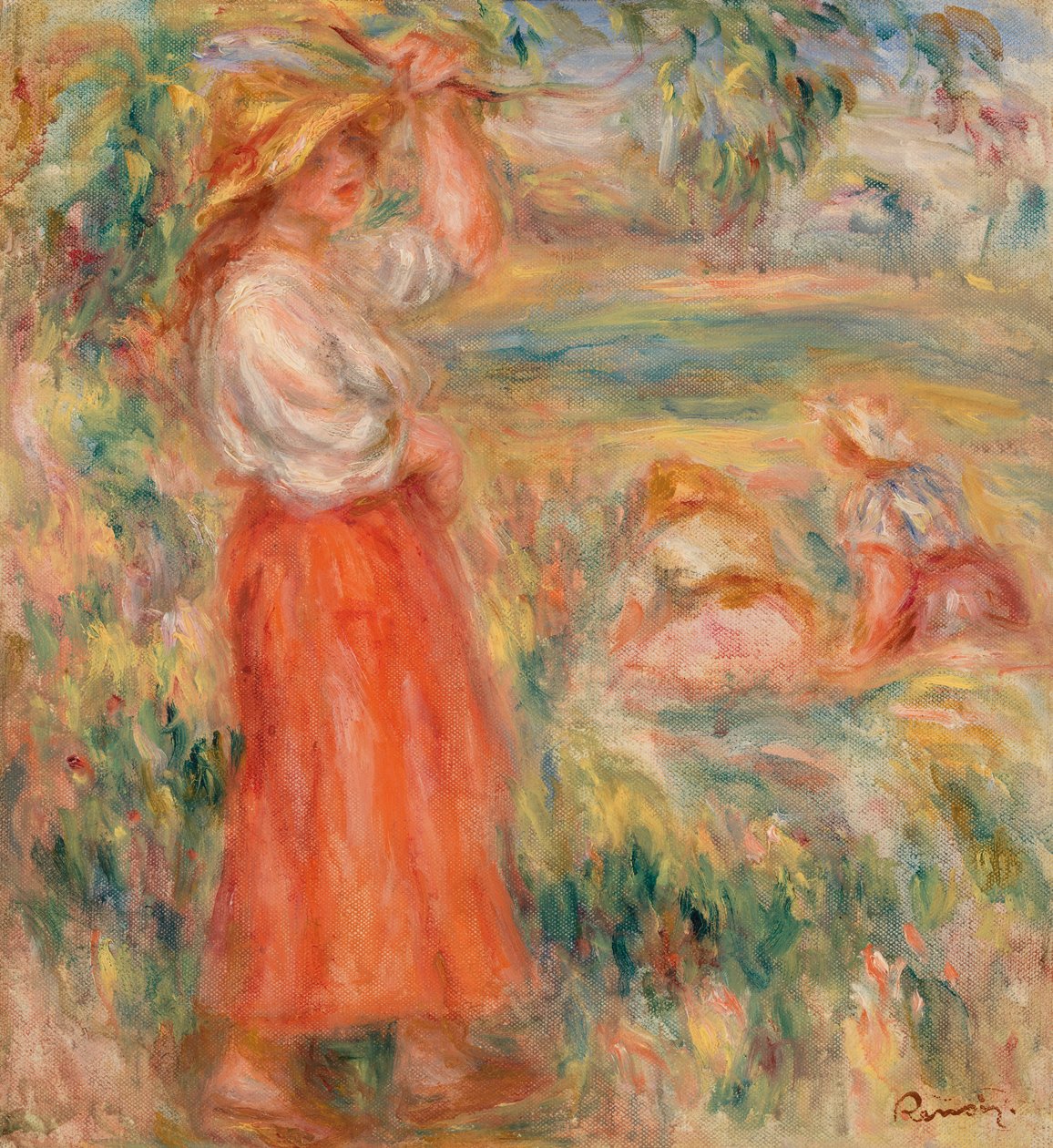 Women in the Fields by Pierre-Auguste Renoir