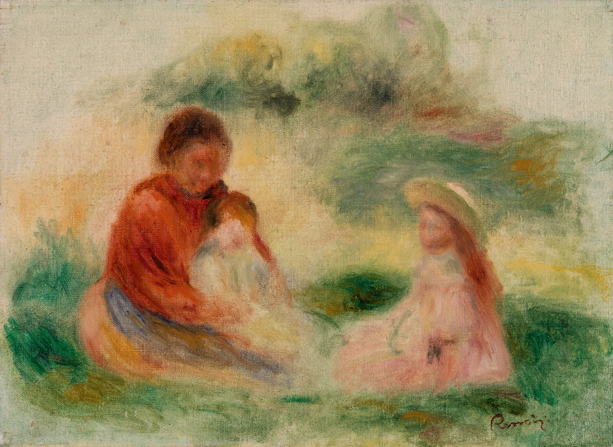 Young Family by Pierre-Auguste Renoir