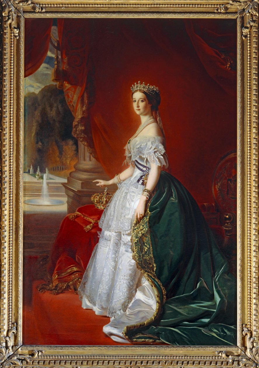 Portrait of Empress Eugenie by Pierre Désiré Guillemet