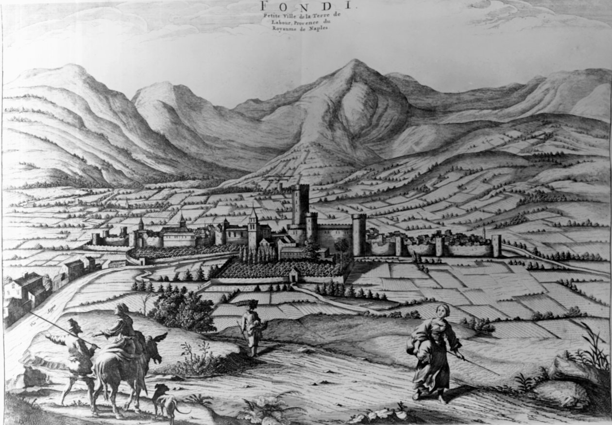 City of Fondi by Pierre (1661 1711) Mortier