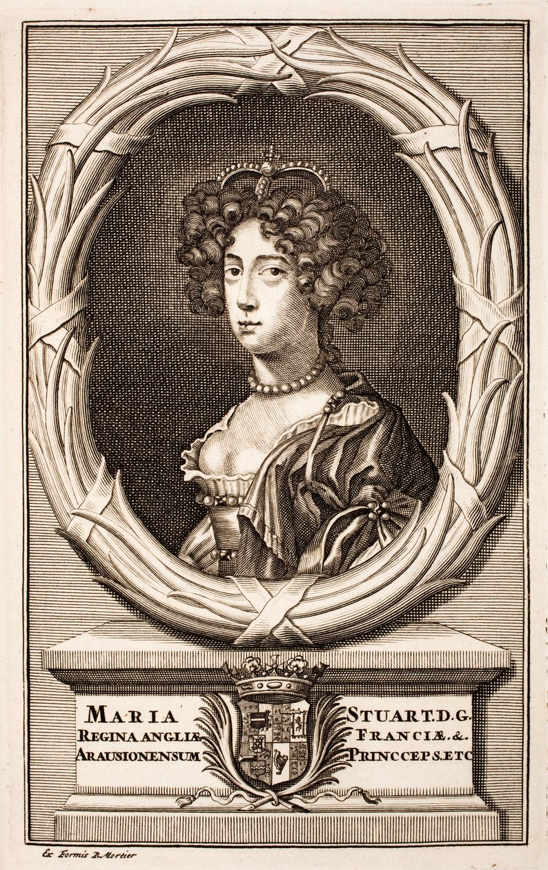 Queen Mary II (1662-1694) by Pierre  Mortier
