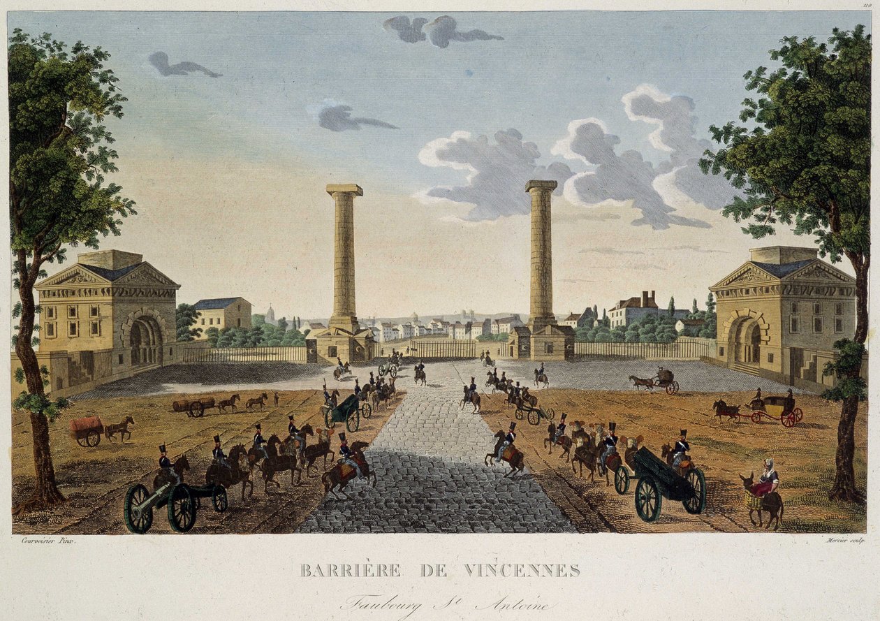 Barriers of Vincennes by Courvoisier by Pierre (after) Courvoisier