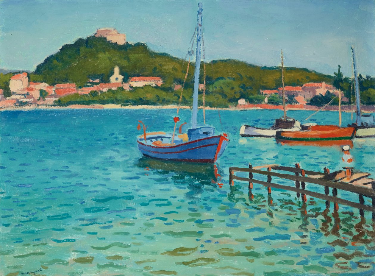 Porquerolles, Summer Afternoon by Albert Marquet
