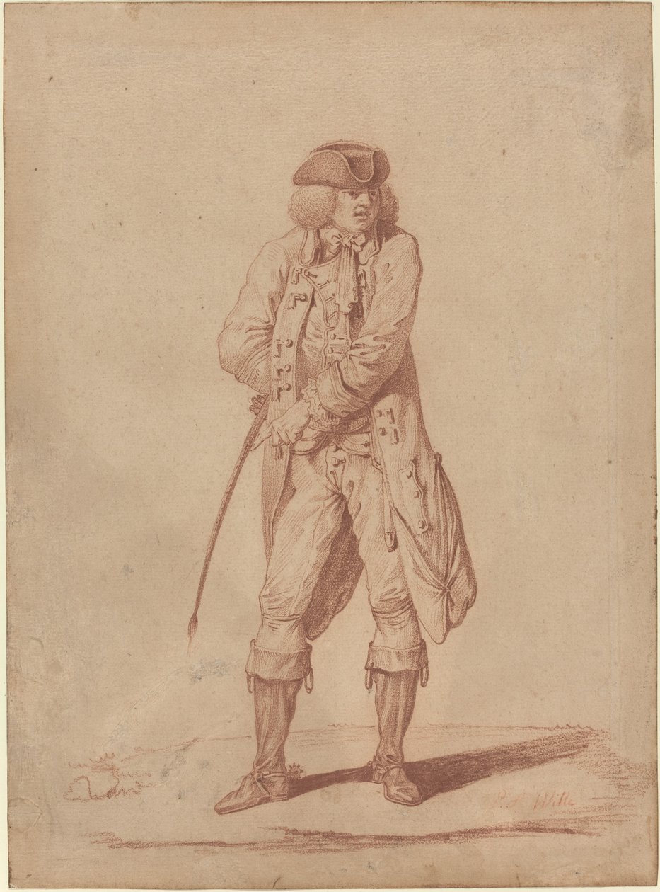Gentleman with a Riding Crop by Pierre Alexandre Wille