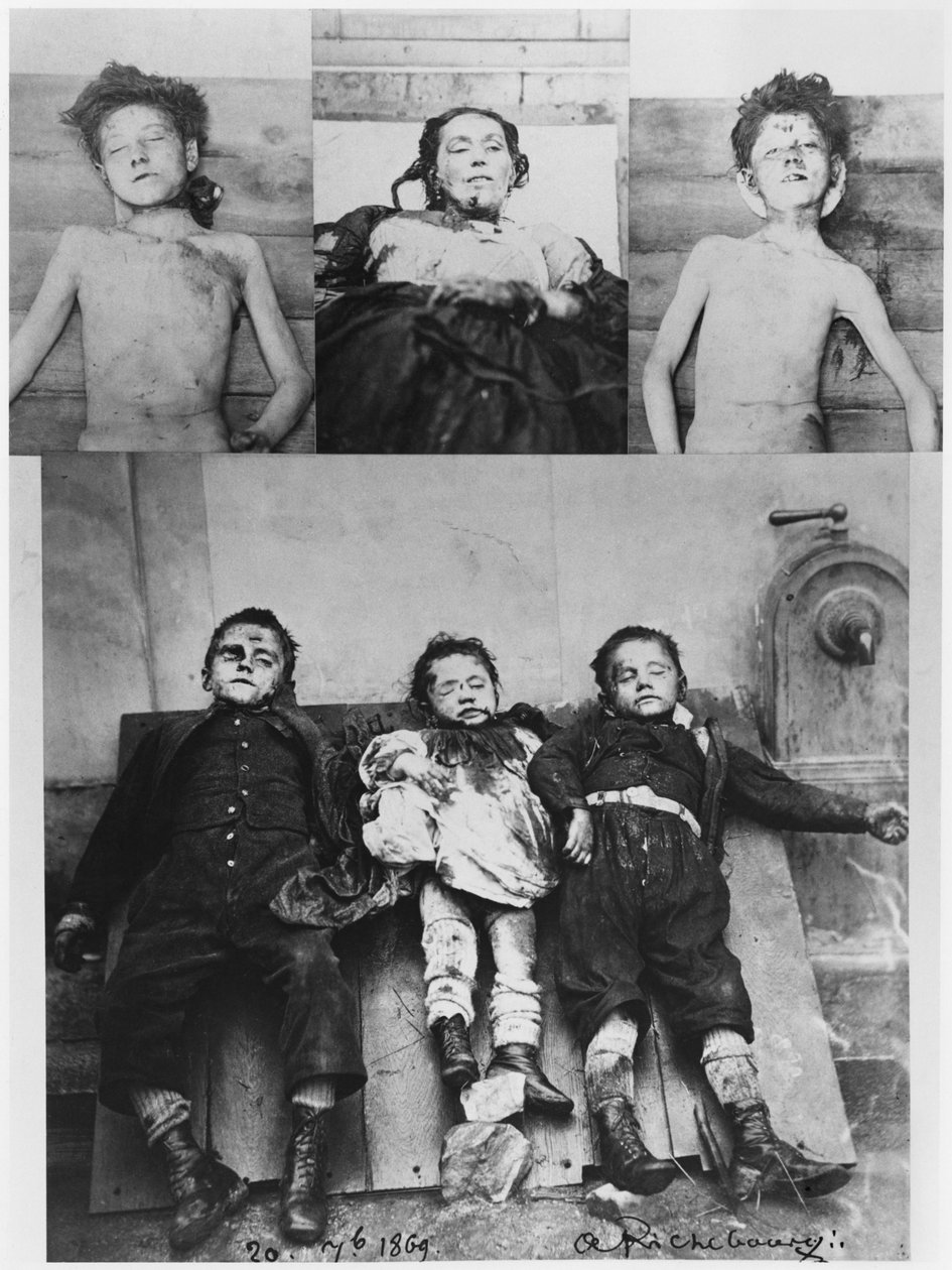 The Troppmann Affair, the Family Kinck Murdered by Jean-Baptiste Troppmann, 1869 by Pierre Ambroise Richebourg