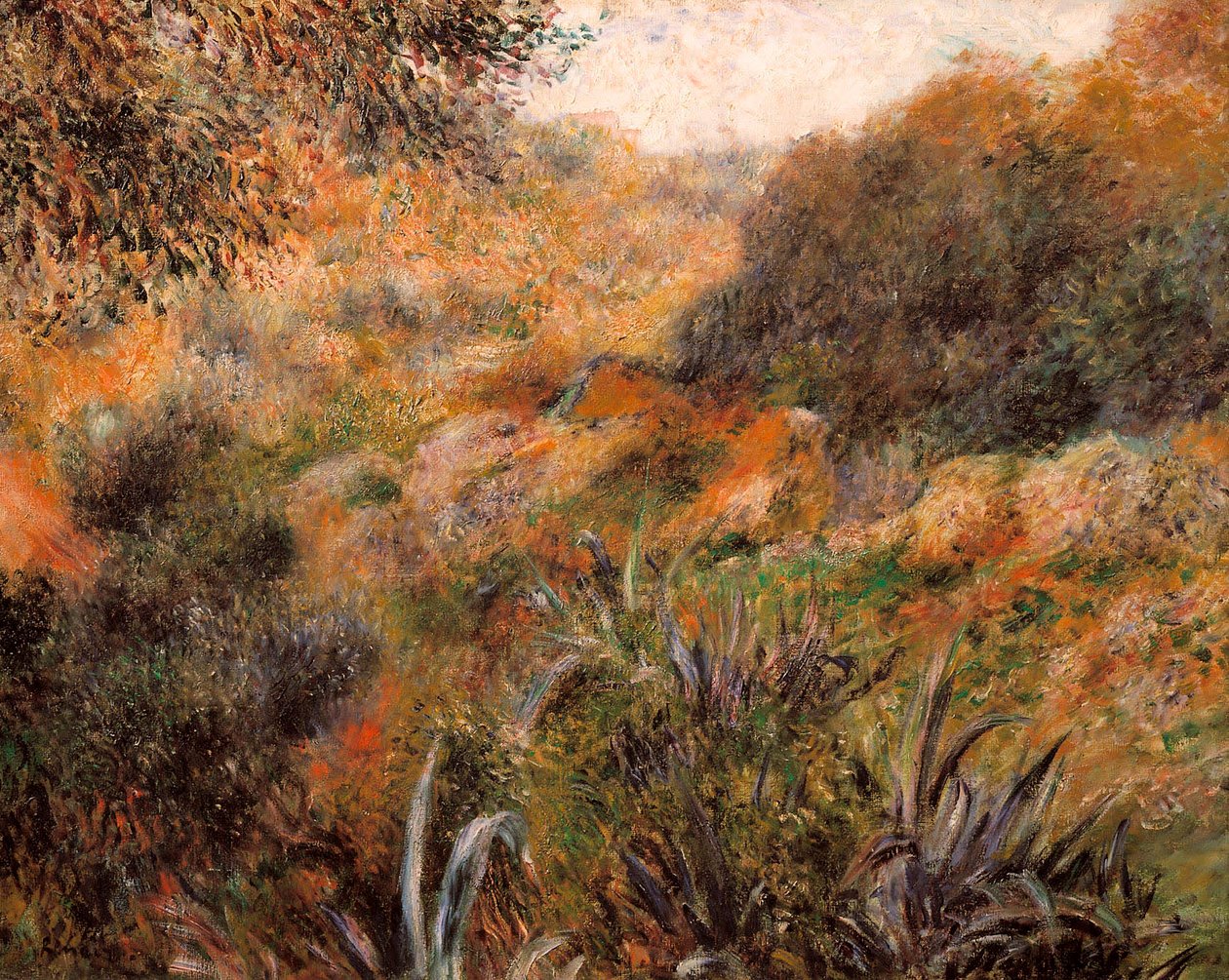 Algerian Landscape, the Ravine of the Wild Woman by Pierre Auguste Renoir