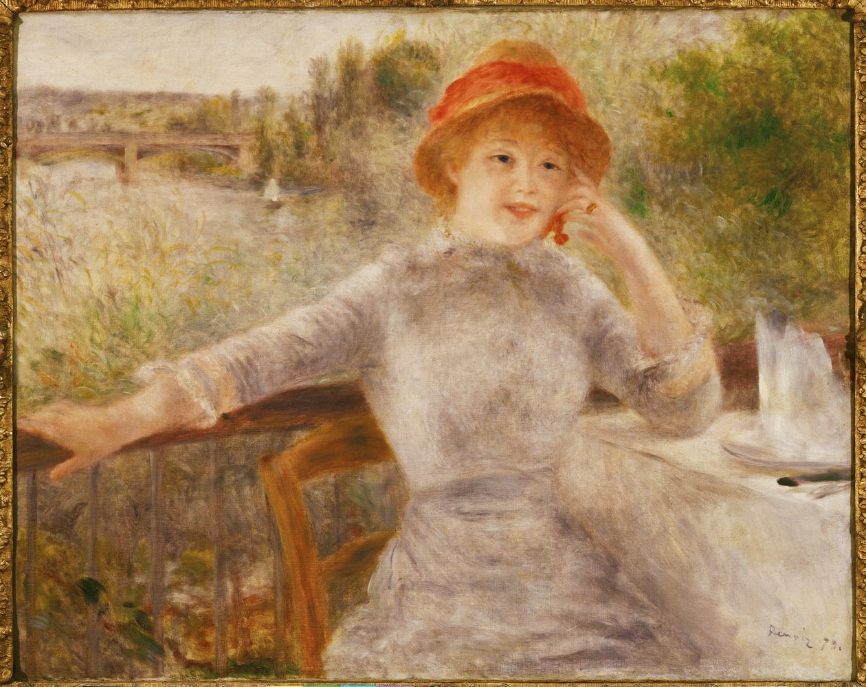 Alphonsine Fournaise by Pierre Auguste Renoir
