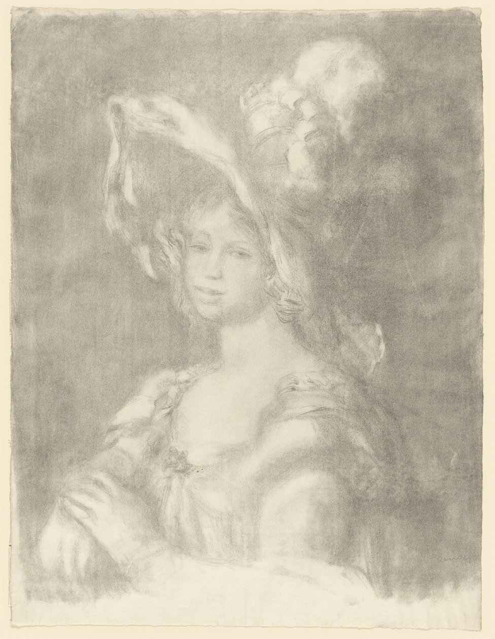 Amélie Laurent Dieterlé by Pierre Auguste Renoir