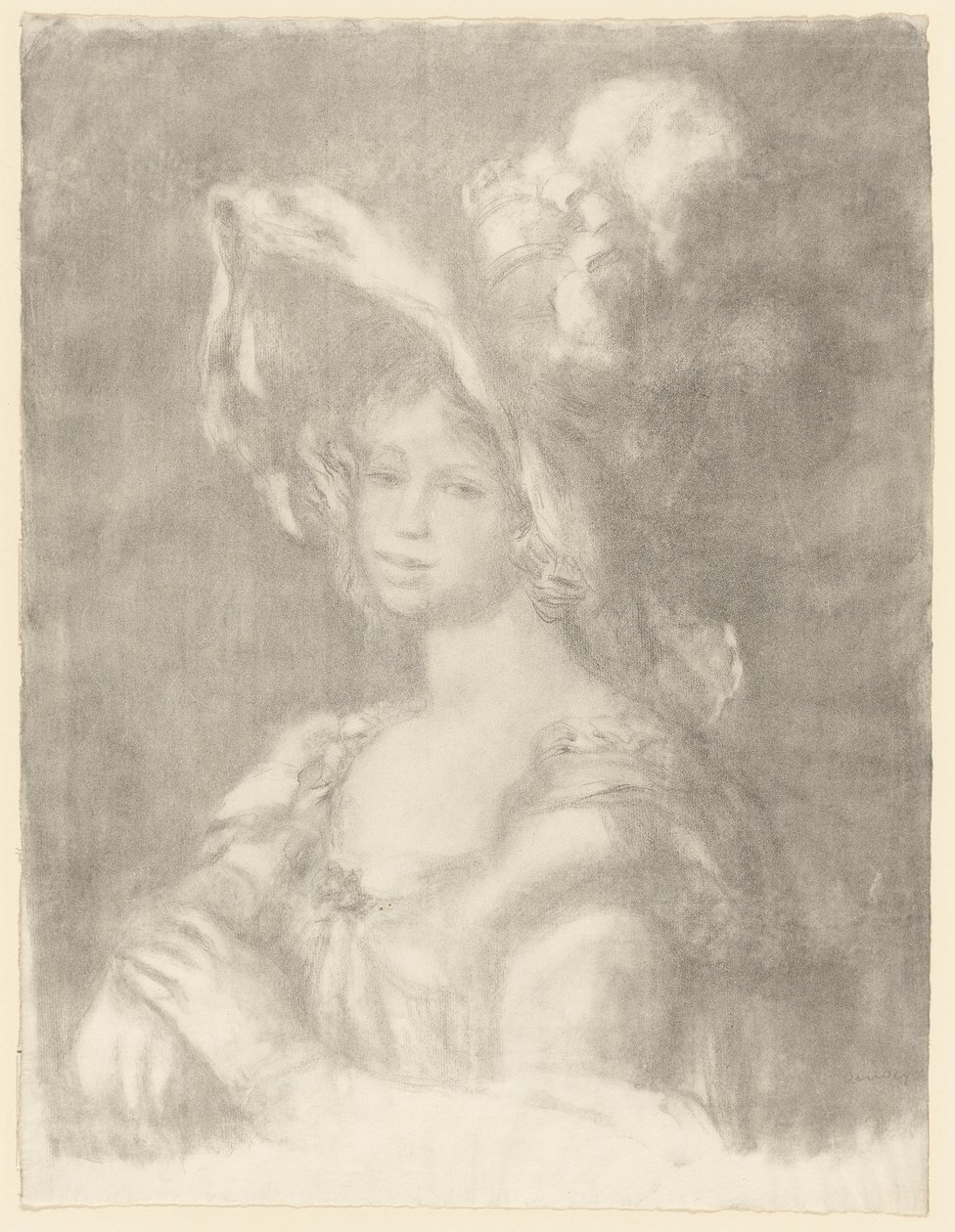 Amélie Laurent Dieterlé by Pierre Auguste Renoir