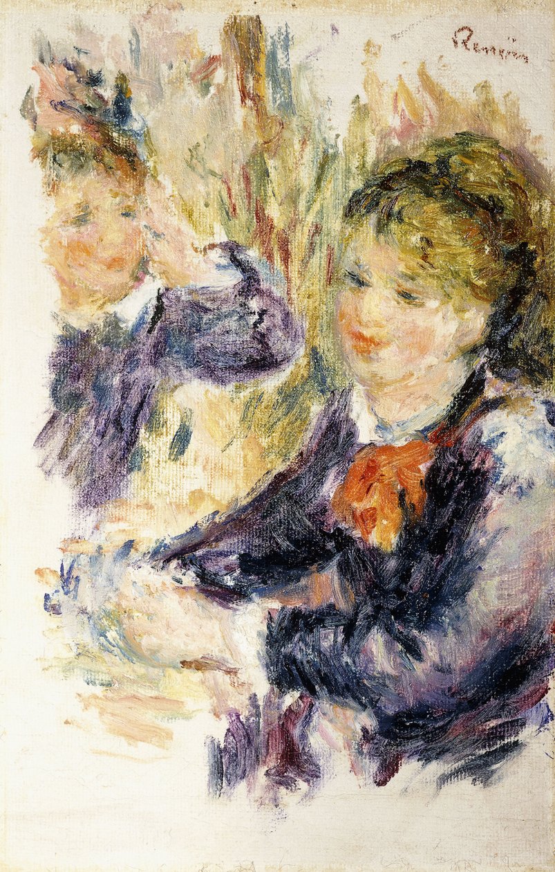 At the Milliner by Pierre Auguste Renoir