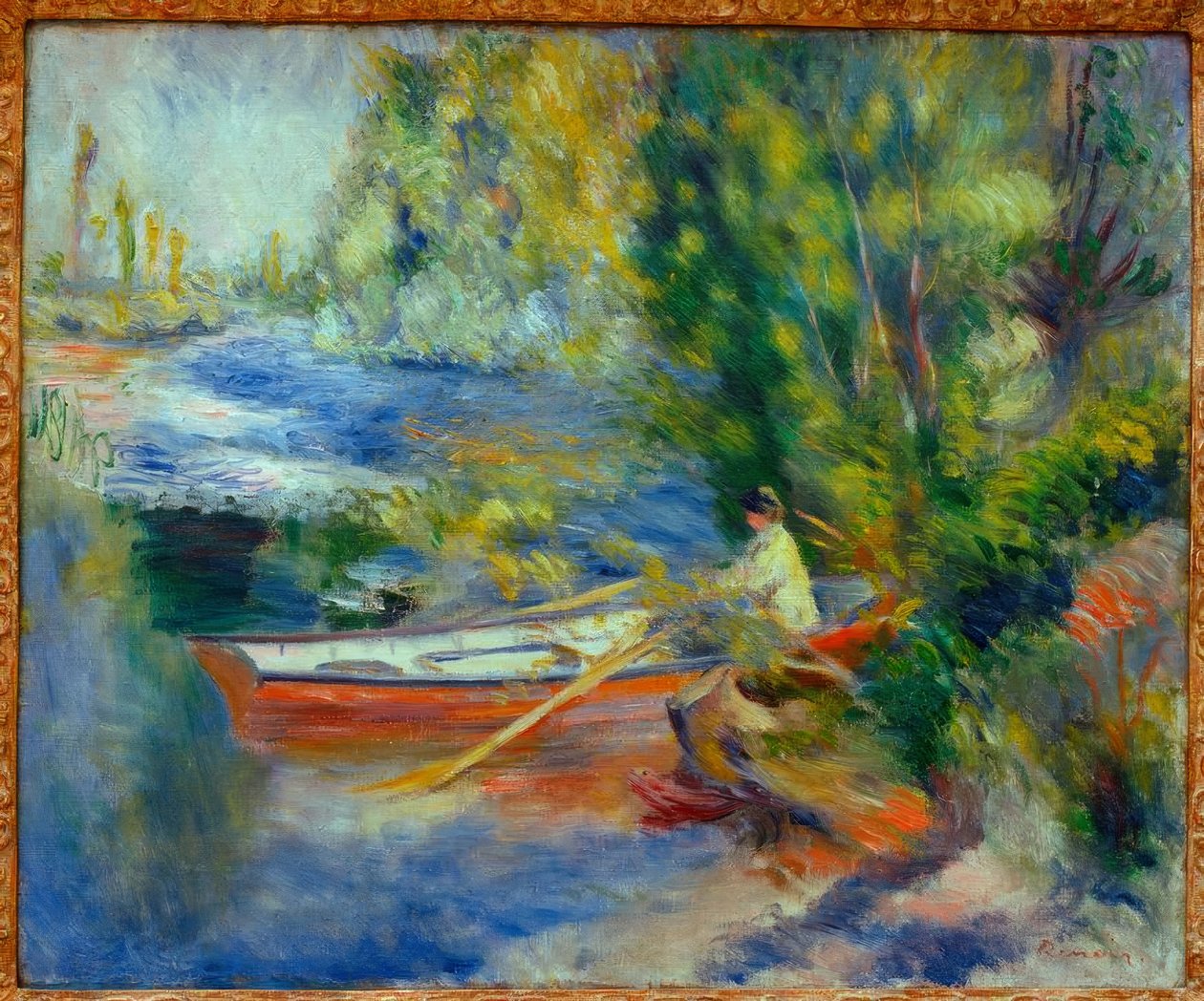 By the Water by Pierre-Auguste Renoir