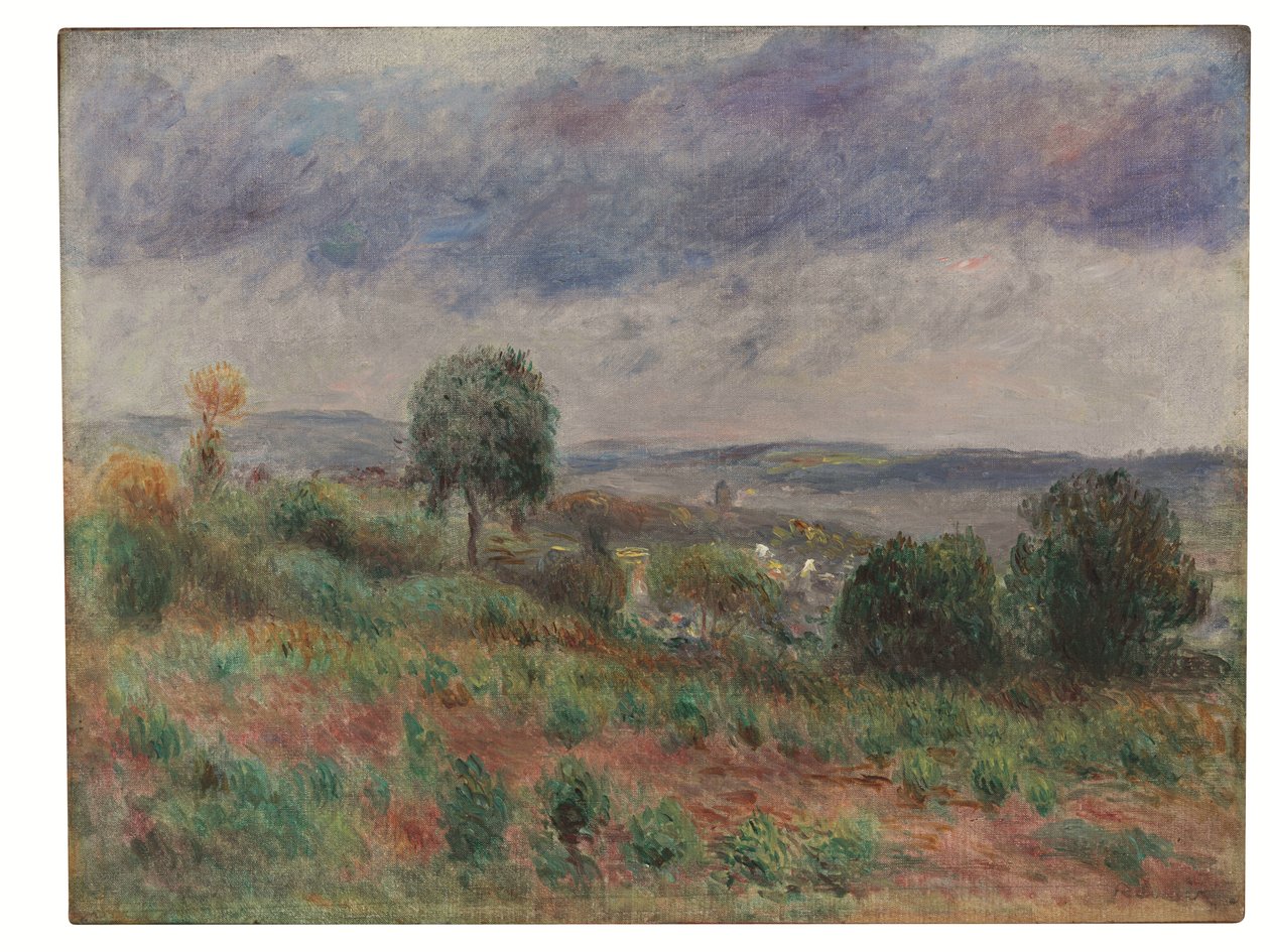 Auvers-sur-Oise (c. 1901) by Pierre Auguste Renoir