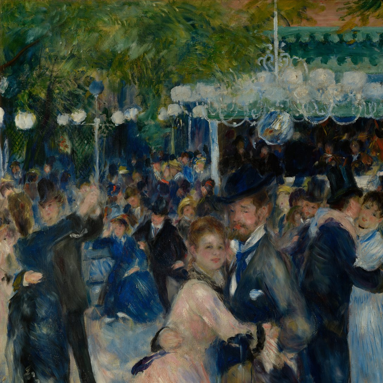 Bal du moulin de la Galette by Pierre Auguste Renoir