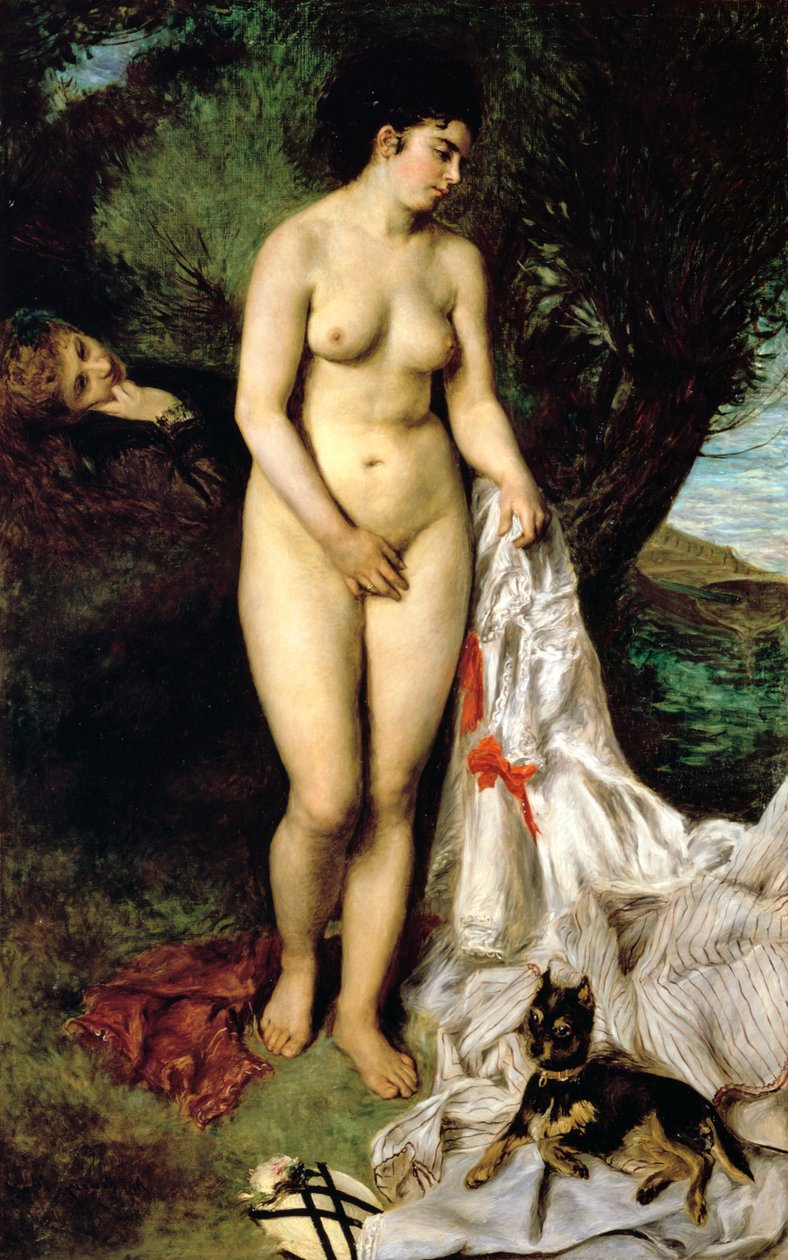 Bather (La Baigneuse au griffon) by Pierre Auguste Renoir