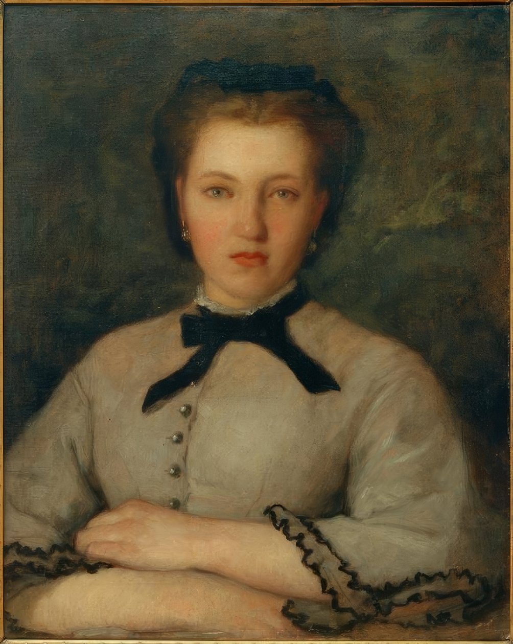 Portrait of Marie-Zélie Laporte by Pierre Auguste Renoir