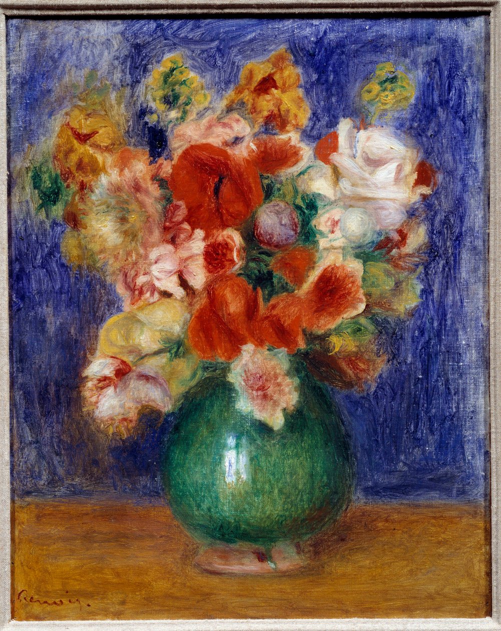 Bouquet of Flowers by Pierre Auguste Renoir