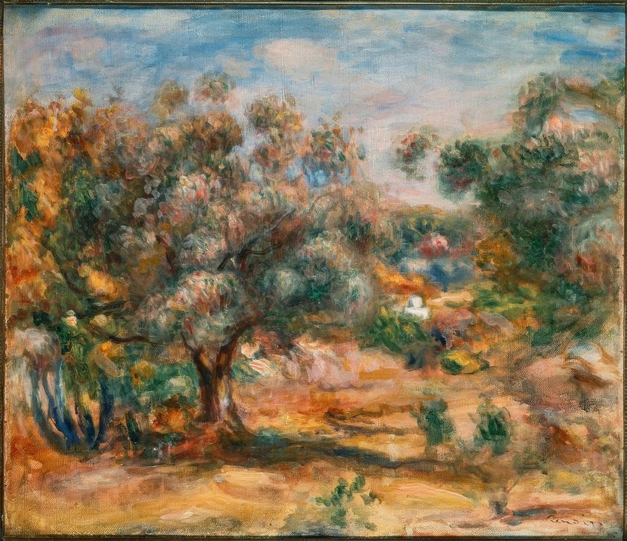 Cagnes by Pierre-Auguste Renoir
