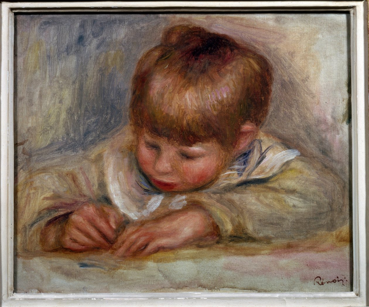Coco Writer by Pierre-Auguste Renoir