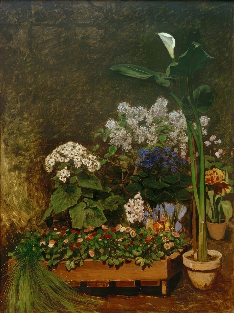 The Greenhouse by Pierre-Auguste Renoir